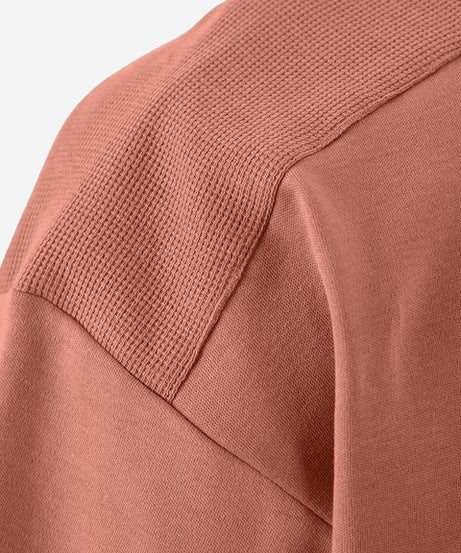 Solids Rouge Red Oversized T-Shirts