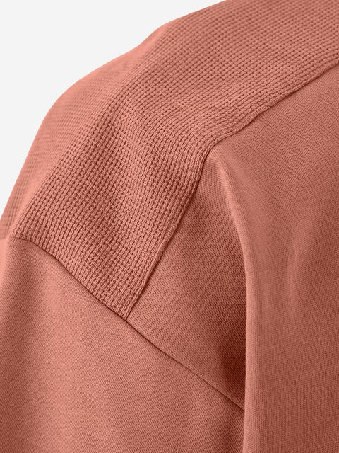 Solids Rouge Red Oversized T-Shirts