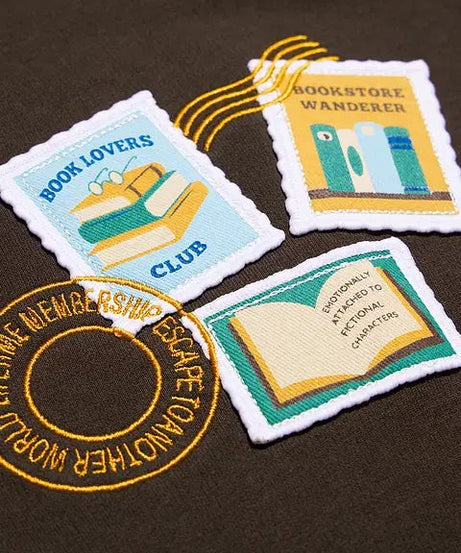 Book Lover Oversized T-Shirts