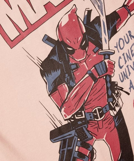 Deadpool Change Forever Oversized T-Shirts