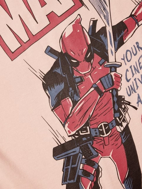Deadpool Change Forever Oversized T-Shirts