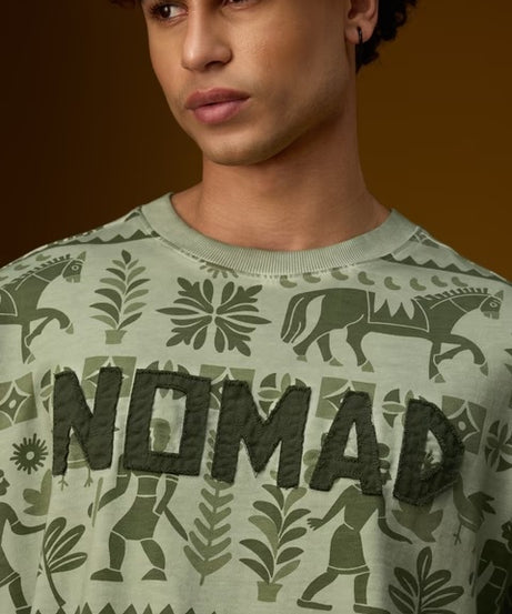 Indus Green Super Oversized T-Shirts