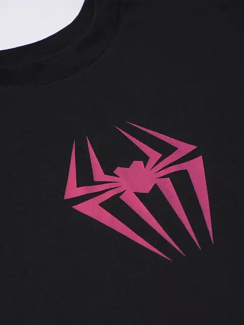 Spider-Man Across The Spider-Verse Women Oversized T-Shirt