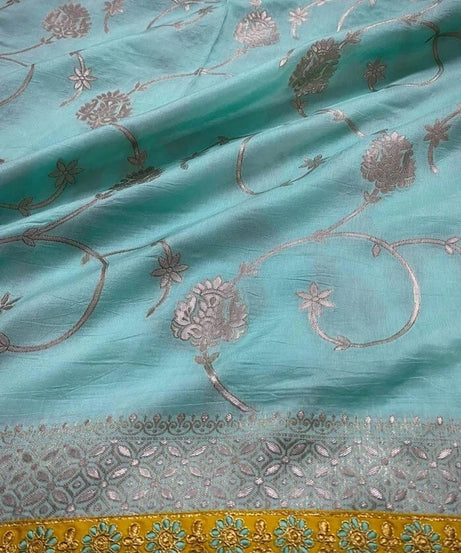 Banarasi Soft Silk Wedding Party Wear Saree, Function Sari & Blouse