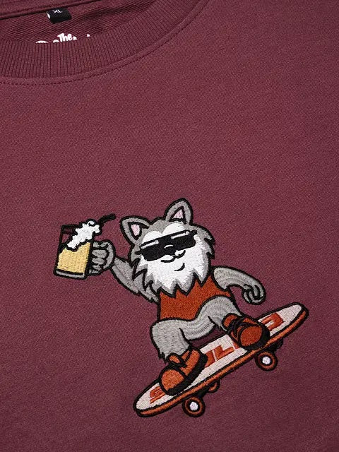 Beer Doggo Oversized T-Shirts