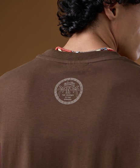 Nomad: Retro Rupee Super Oversized T-Shirts