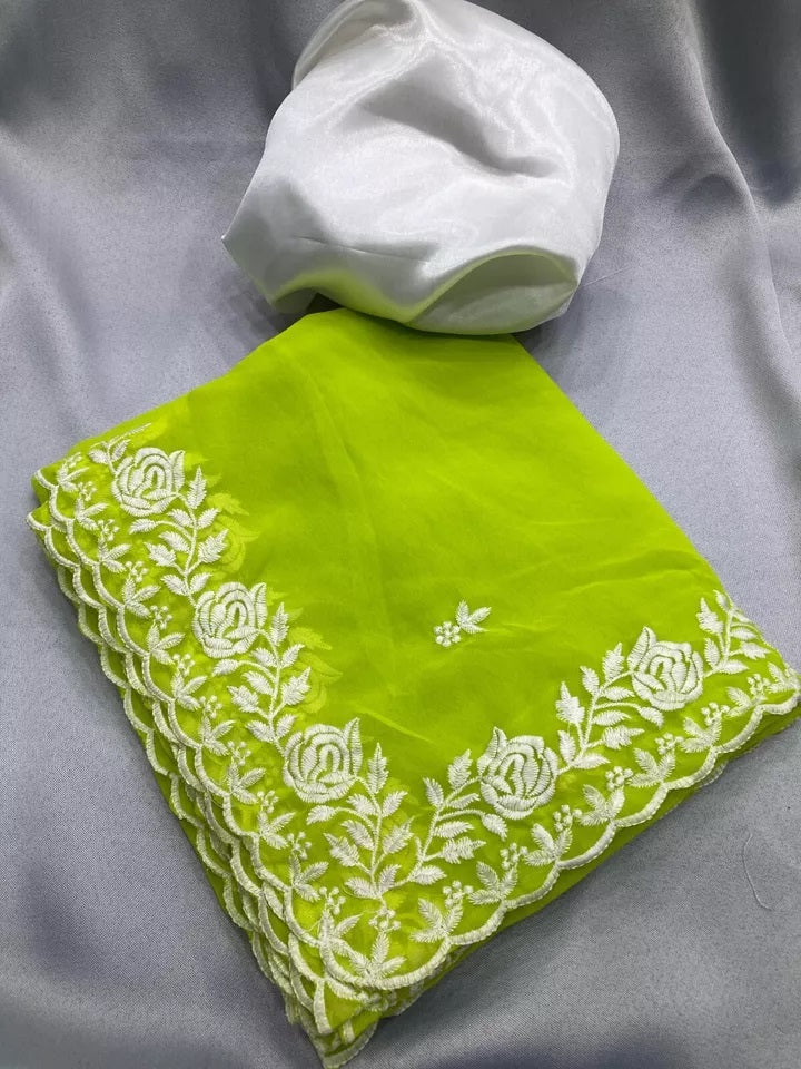 Classic New Traditional Soft Georgette Saree,Wedding Exclusive Sari