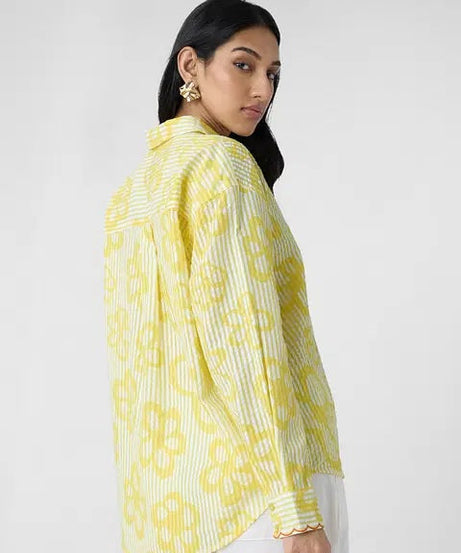 Hello Sunshine Women Boyfriend Shirt