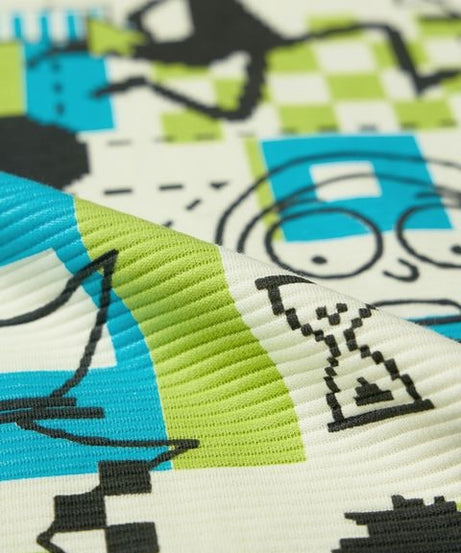 Rick & Morty Glitch Oversized T-Shirts