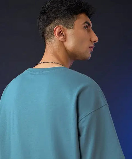 Superman Pixel Logo Oversized T-Shirts