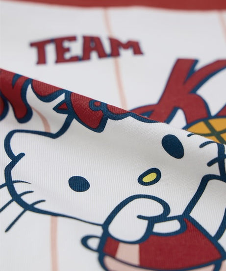 Hello Kitty Varsity Women Oversized T-Shirts