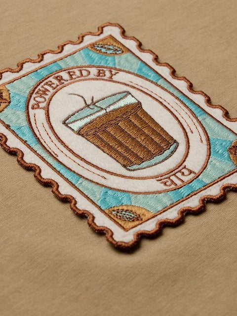 Chai Stamp Oversized T-Shirts