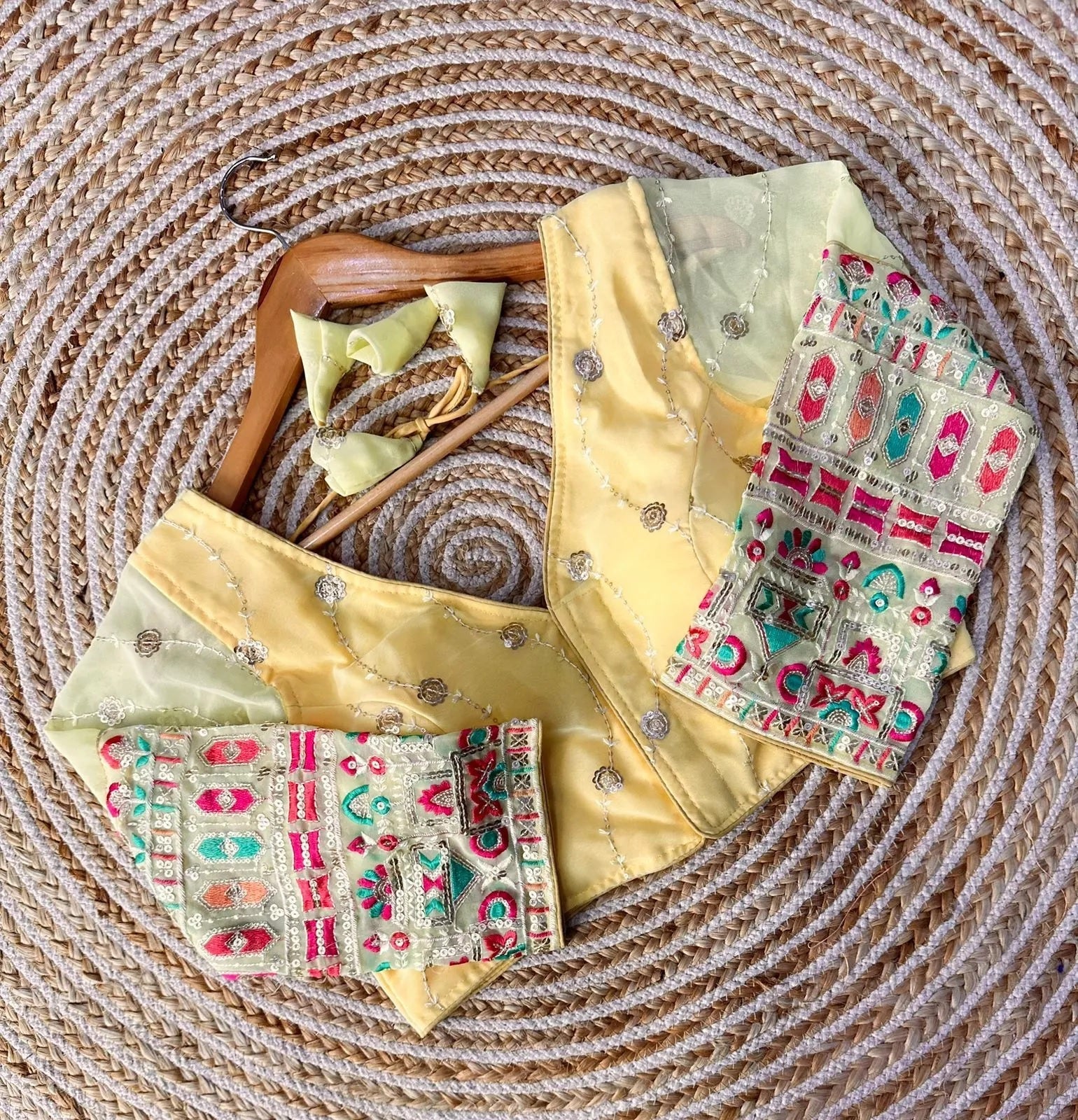 Full Stitched Milan Georgette Fancy Designer Traditional Look Blouse Choli