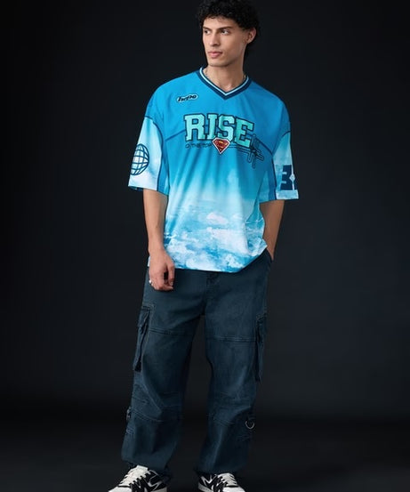 Superman Rise To The Top Oversized Jerseys