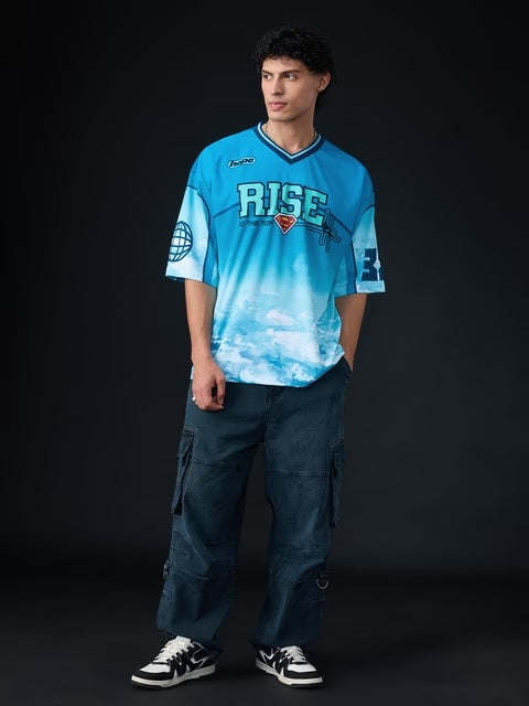 Superman Rise To The Top Oversized Jerseys