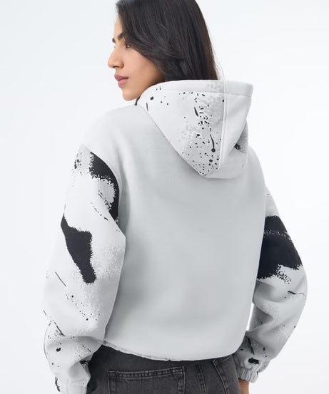 Kung Fu Panda Inky Warrior Women Oversized Hoodies