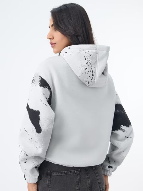 Kung Fu Panda Inky Warrior Women Oversized Hoodies