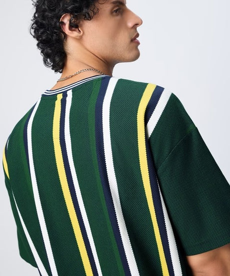 Stripes Pacific Oversized T-Shirts