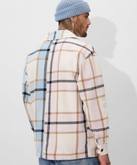 Blushing Skies Men Flannel Shackets