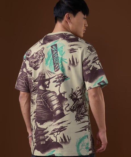 Samurai Oversized T-Shirts