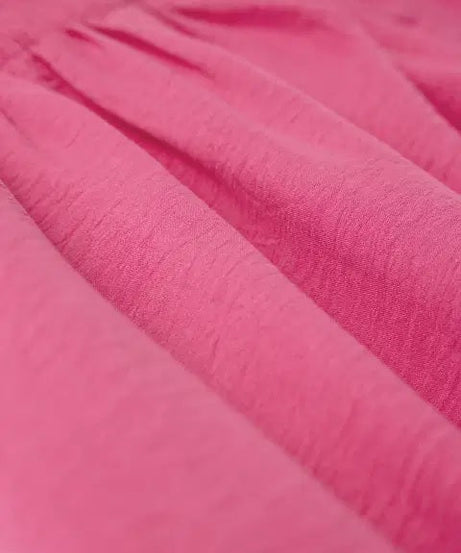 Textured Jumpsuit Fuchsia Women Jumpsuit