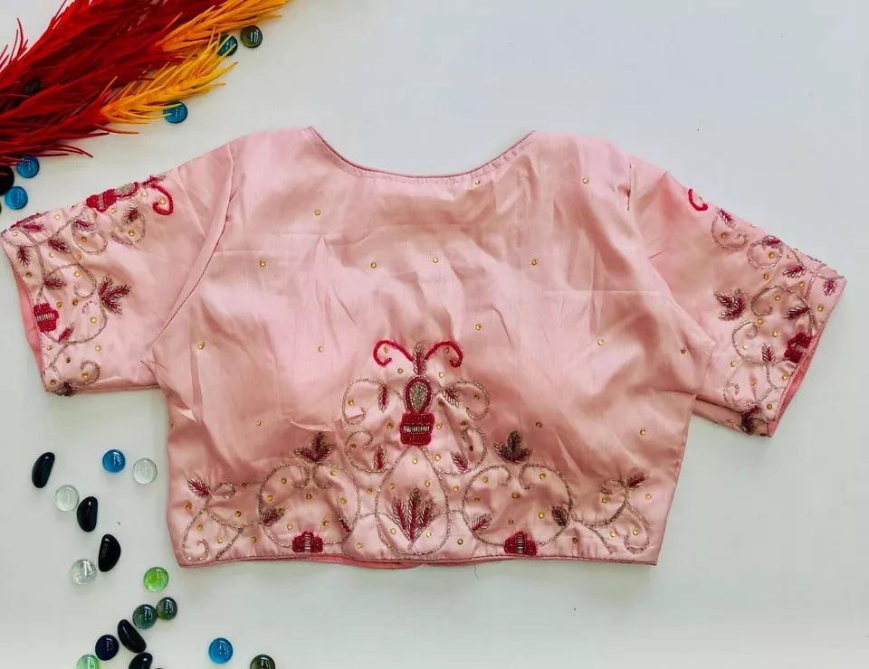 Keri Silk Saree Blouse