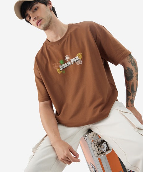 Jurassic Park Roaring Times Oversized T-Shirts