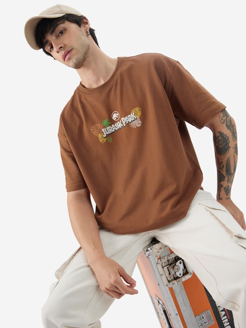 Jurassic Park Roaring Times Oversized T-Shirts