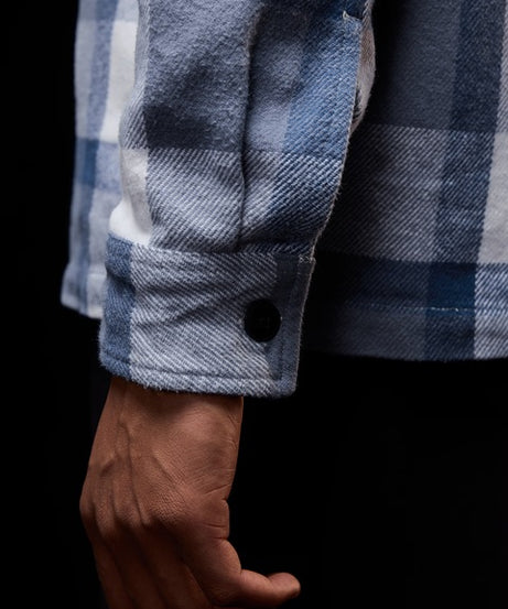 Plaid Shacket Arctic Men Flannel Shackets