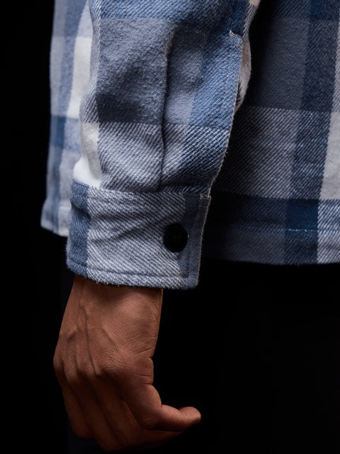 Plaid Shacket Arctic Men Flannel Shackets