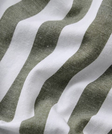 Ashen Cotton Linen Stripes Shirts