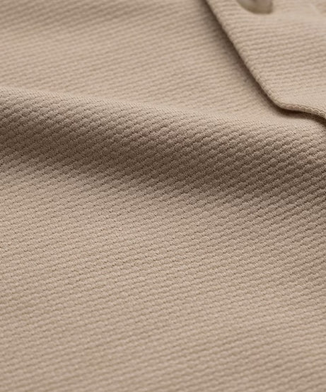 Textured Mudbrown Men Textured Shirts