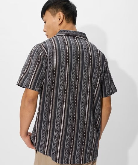 Cosmic Tribe Men Textured Shirts