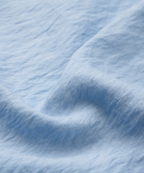 Textured Shirt Sterling Blue Women Boyfriend Shirts