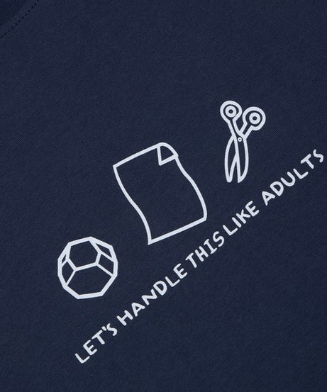 Handle Like Adults Men Relaxed Fit T-Shirts