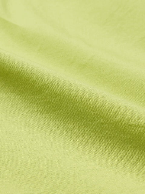 Solids  Lime Green Women Boyfriend Shirts