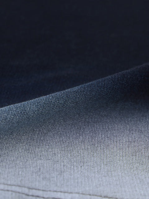 Ombre  Midnight Blue Oversized Full Sleeve T-Shirts