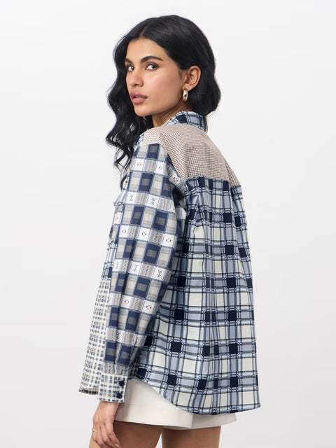 Plaid Aster Women Shirts