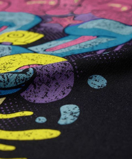 Trippy Blaze Oversized Full Sleeve T-Shirts
