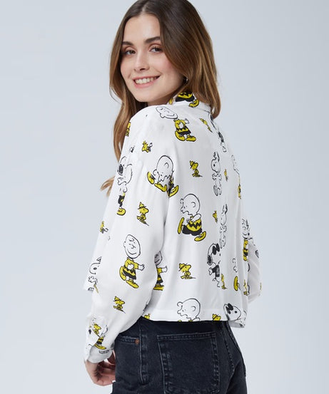 Peanuts Buddies Women Boxy Fit Shirts