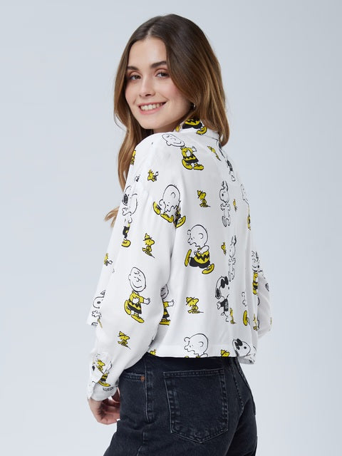 Peanuts Buddies Women Boxy Fit Shirts