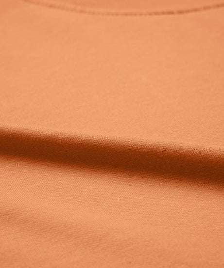 Solids: Light Orange Oversized T-Shirts