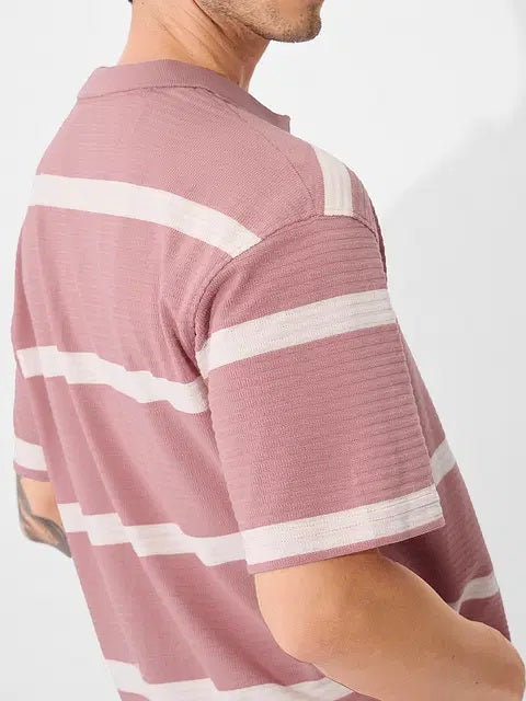 Textured Polo Quartz Oversized Polos