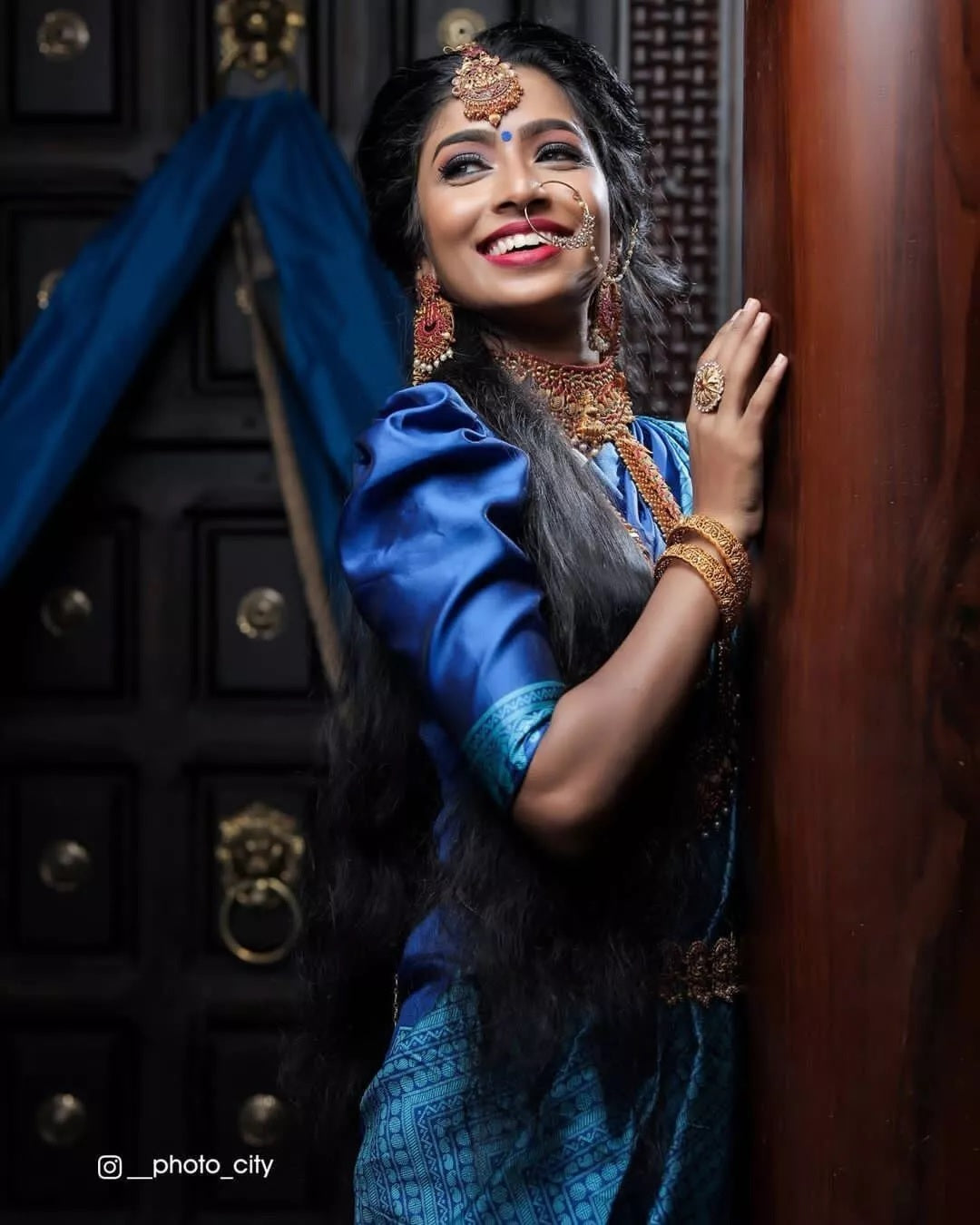 Traditional Classic Party Wear Saree, Ethnic Wedding Sari For Women's