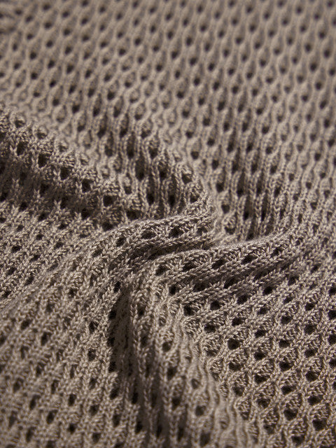 Open Knit Milano Women Boyfriend Shirts