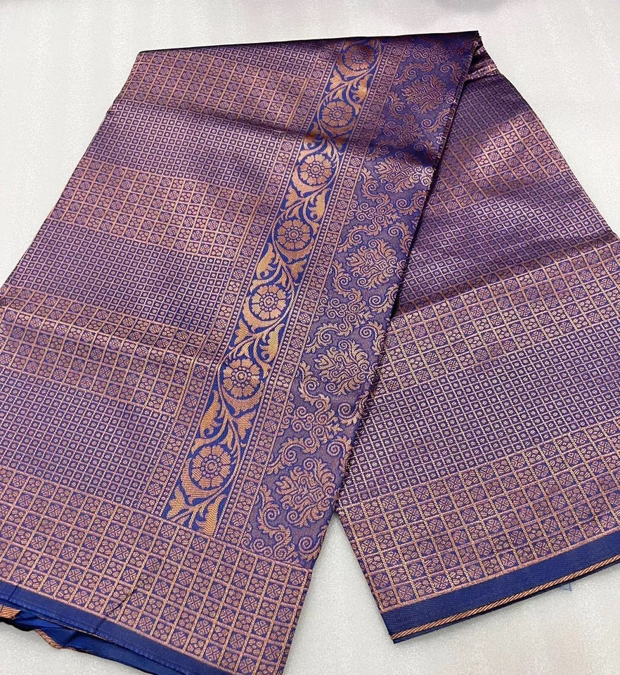 Banarasi Soft Silk Sari with Blouse