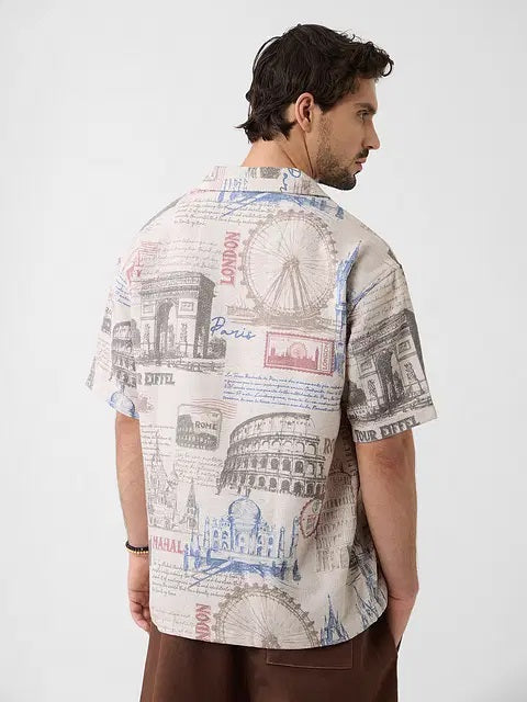 Textured Monuments Holiday Shirts