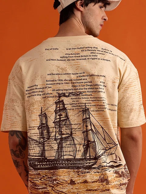 Let's Sail Oversized T-Shirts