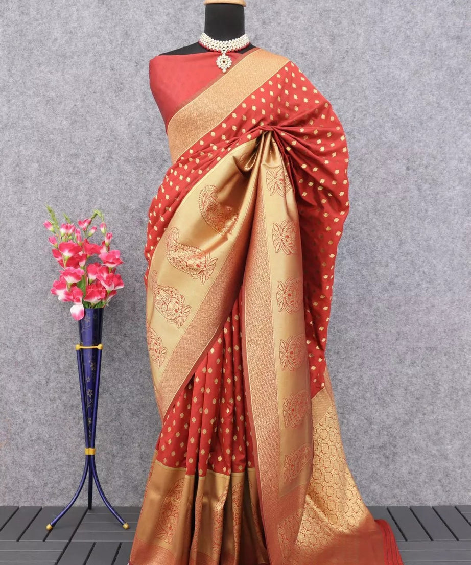 Wedding Soft Lichi Saree, Beautiful Fancy Sari Blouse
