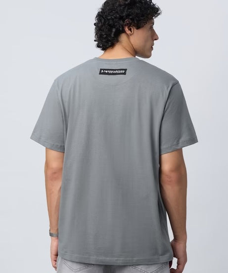 Printed Pi State Men Relaxed Fit T-Shirts